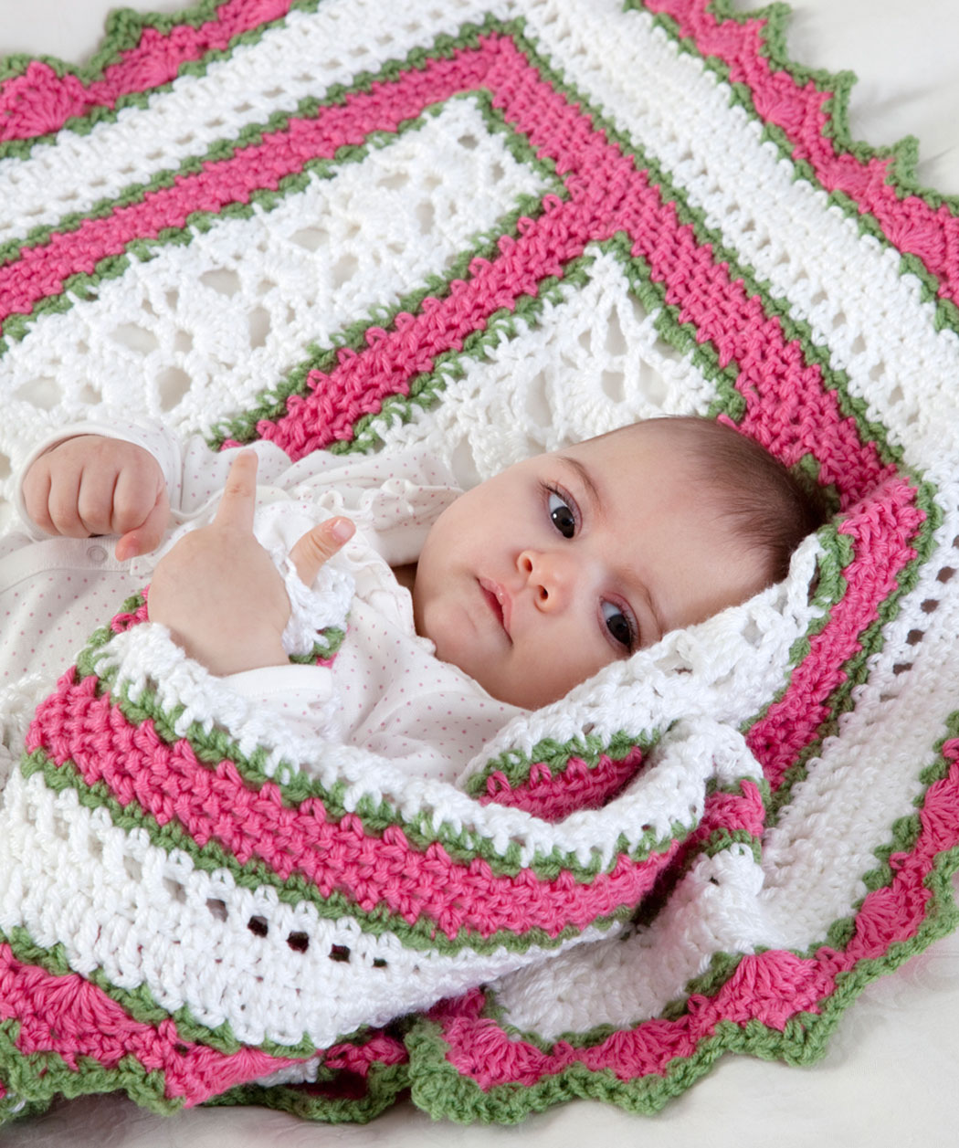 10 Beautiful Baby Blanket Free Patterns  Beautiful Crochet Stuff