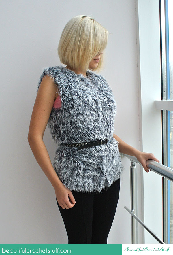 free easy crochet vest pattern