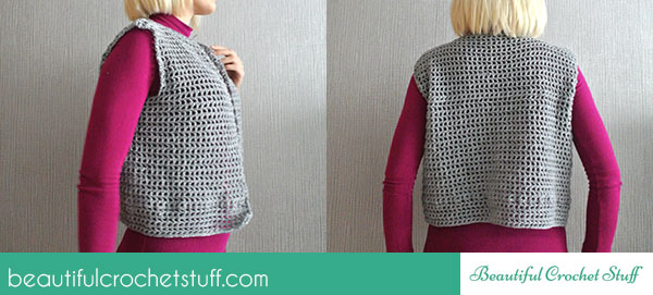 crochet-vest-free pattern