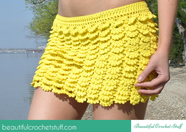 Layered Crochet Skirt Free Pattern