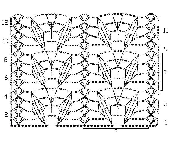 crochet-leaf-diagram