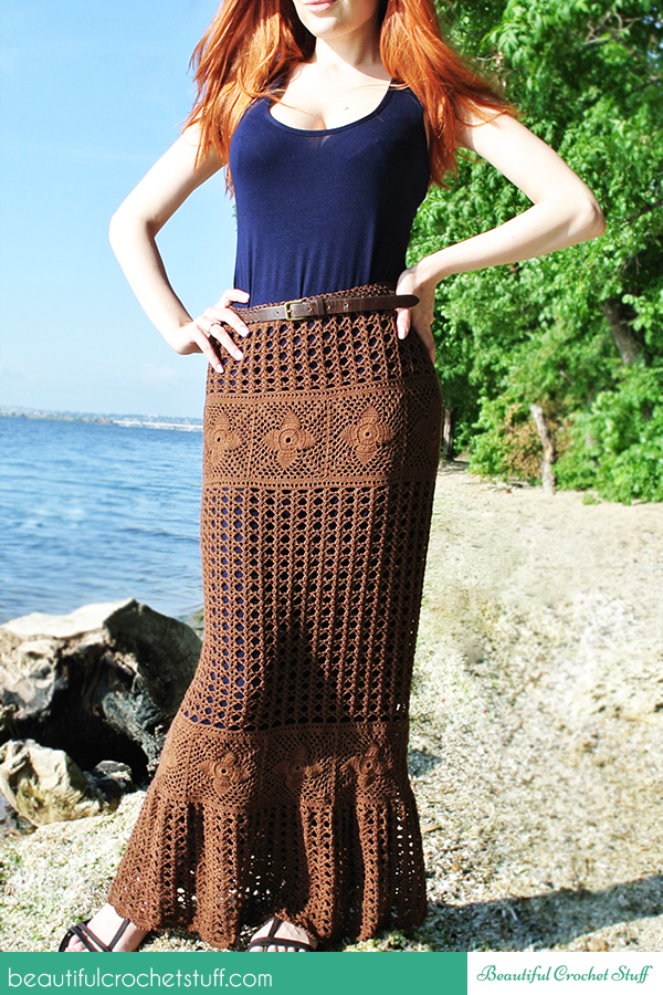 maxi skirt pattern free