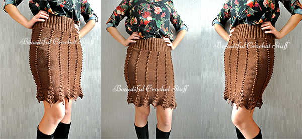 Crochet Midi Skirt Pattern