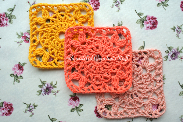Crochet Square Free Pattern