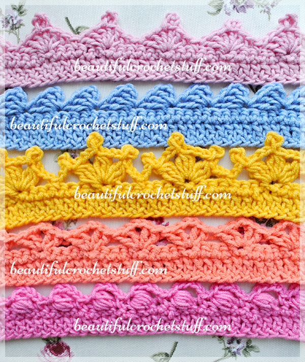 Crochet Edging - Top 5 Free Patterns