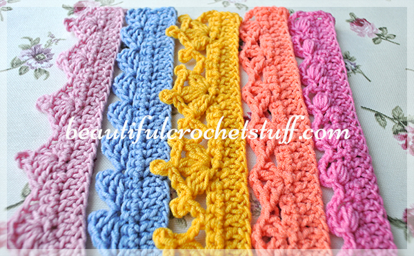 Crochet Borders - Top 5 Free Patterns