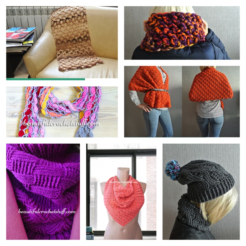 Crochet Shawls Scarfs Free Patterns