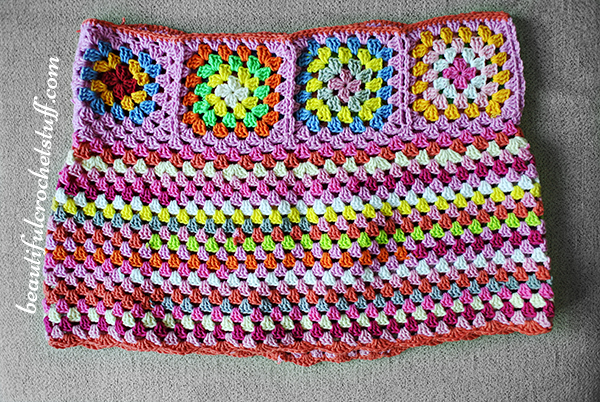 Crochet Skirt Free Pattern