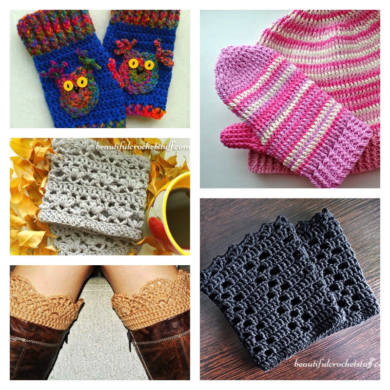 Crochet Boot Cuffs Free Patterns