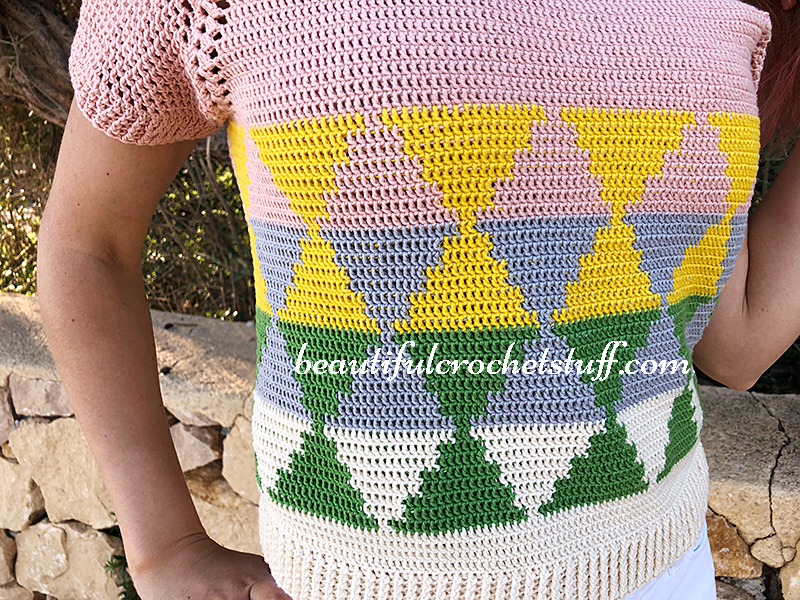 crochet raglan sweater free pattern