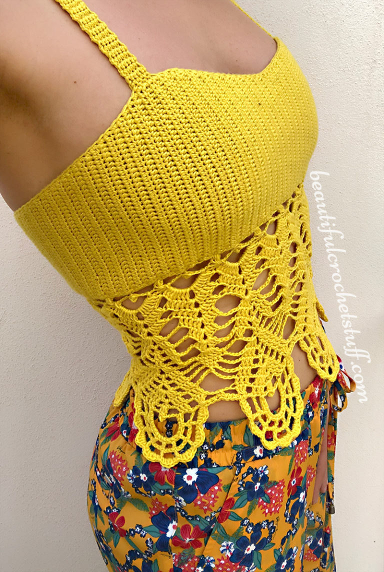 Crochet Crop Boho Top Free Pattern Beautiful Crochet Stuff