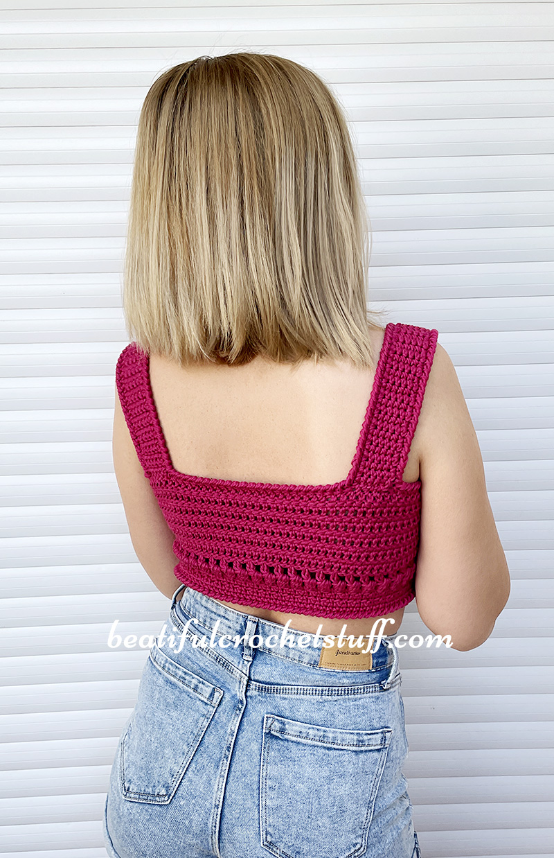 crochet tank top pattern
