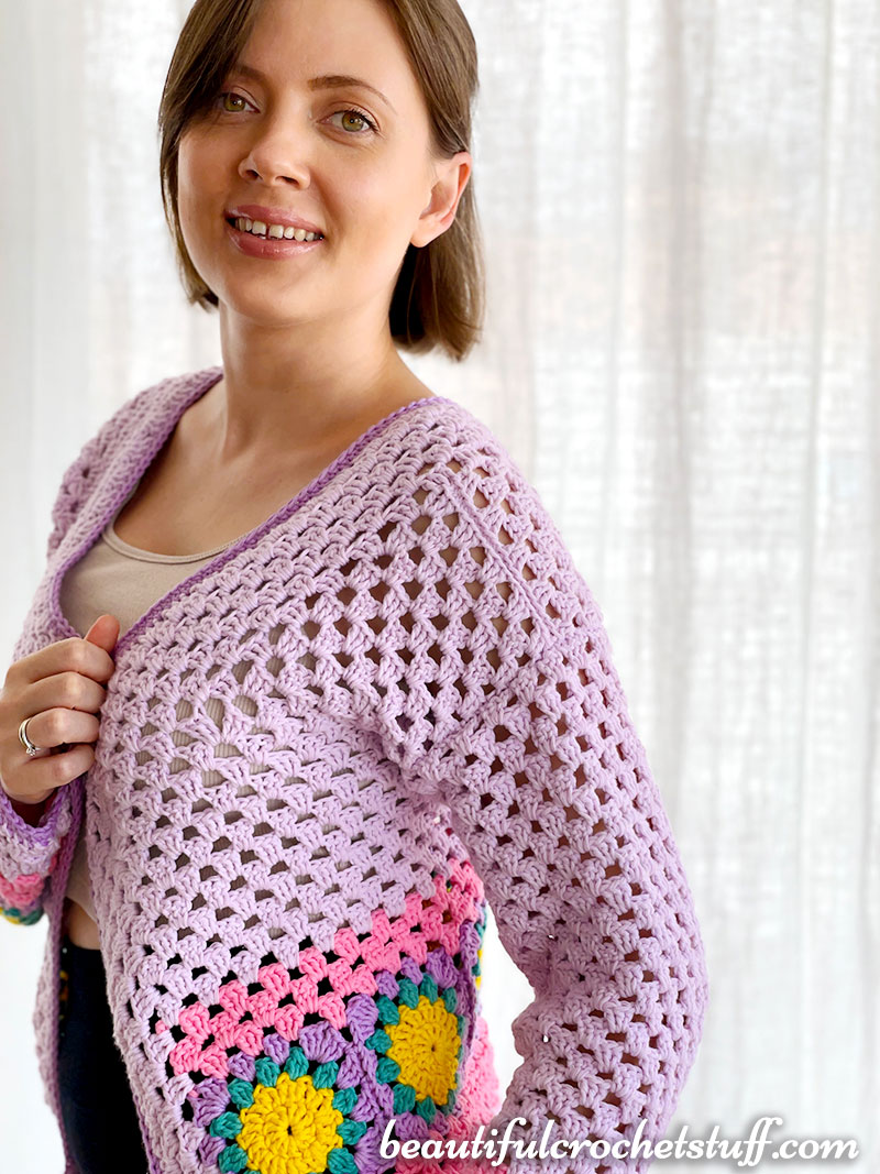 crochet-granny-square-cardigan-pattern