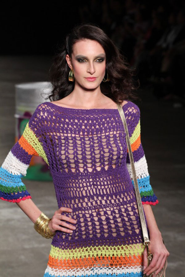 crochet-colourful-mini-dress