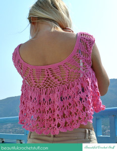 Crochet Summer Top Free Pattern | Beautiful Crochet Stuff