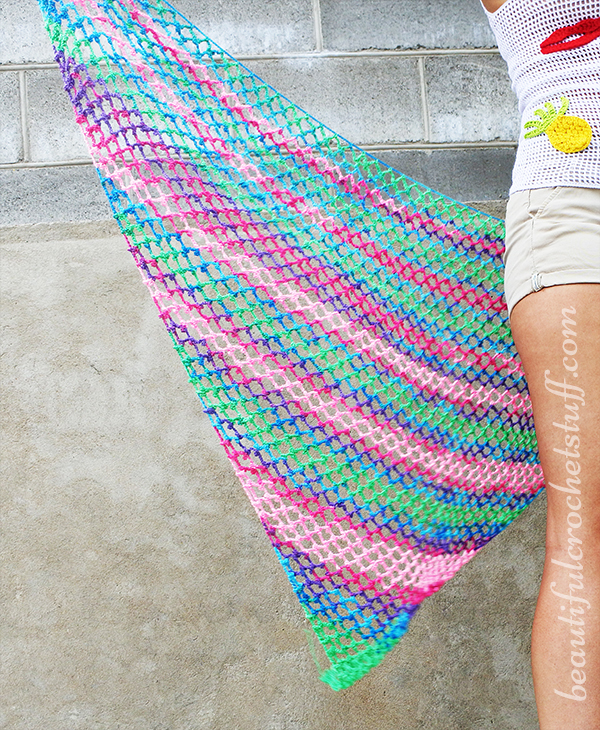 Crochet Beach Cover Up Free Pattern