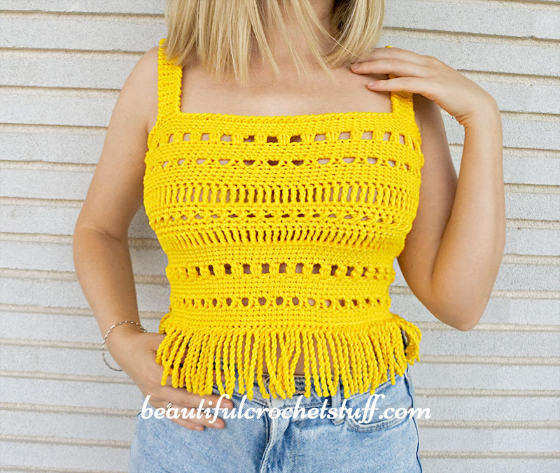 crochet-yellow-top-free-pattern