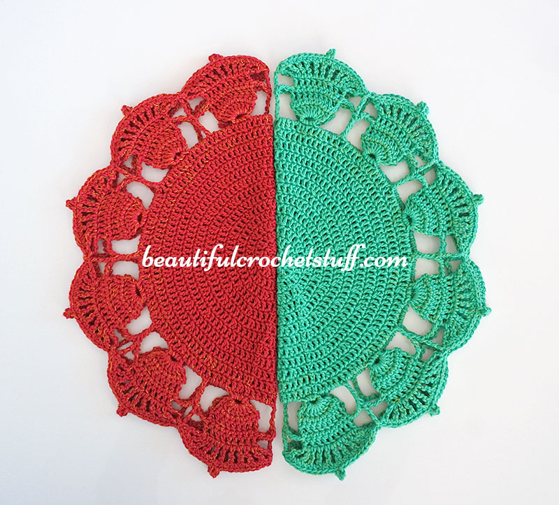 crochet-christmas-bell-placemat
