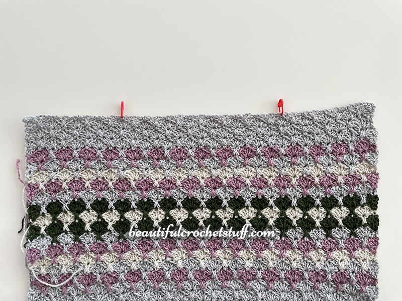 crochet jumper pattern criss cross shell stitch