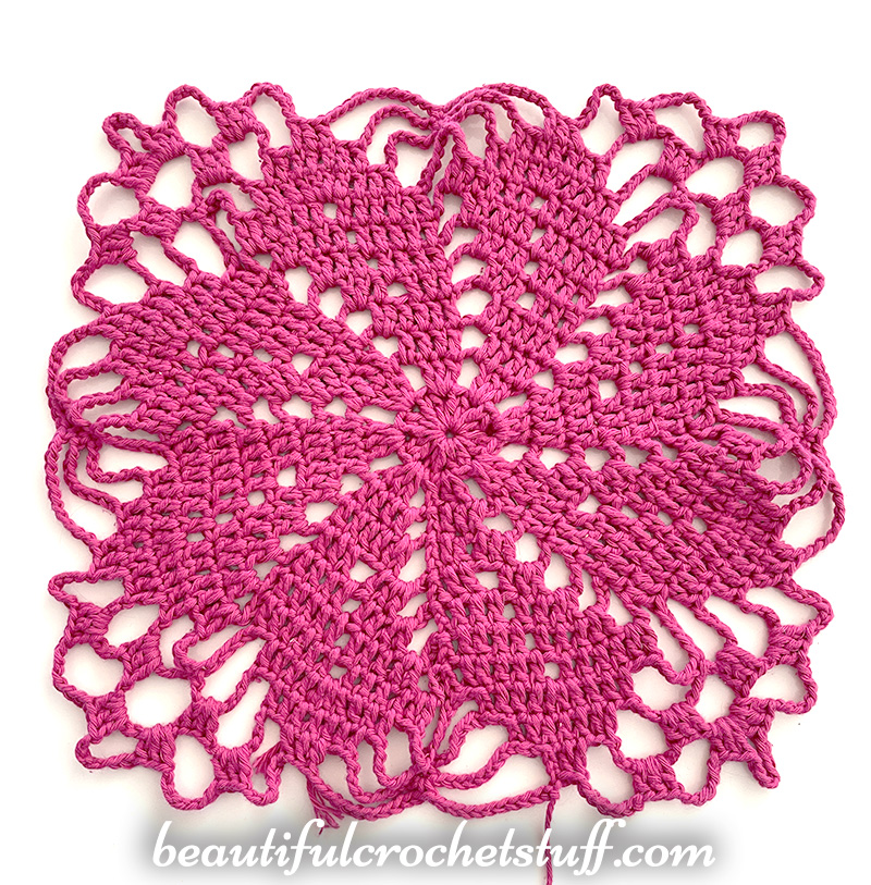 crochet poinsetia flower pattern