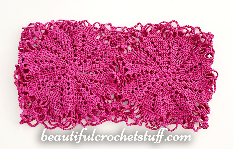crochet poinsetia lace flower pattern
