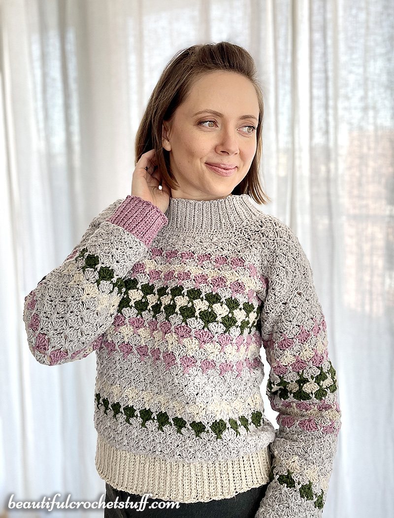 crochet sweater free pattern