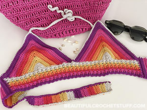 CROCHET POPSICLES BIKINI PATTERN | Beautiful Crochet Stuff
