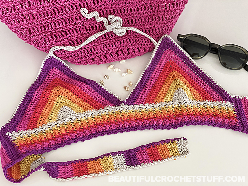 crochet popsicles bikini pattern 2