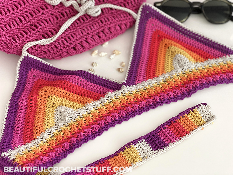 crochet popsicles bikini pattern 3