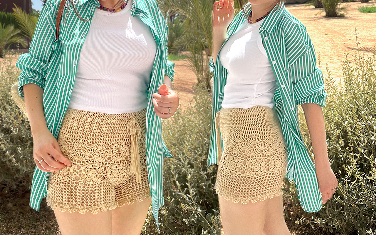 Crochet Lace Shorts Pattern | Beautiful Crochet Stuff